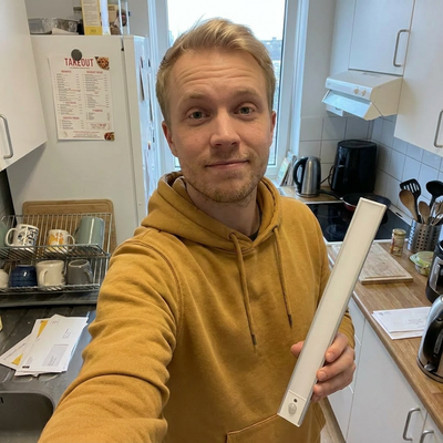 Clares Lightbar i kundens hjem
